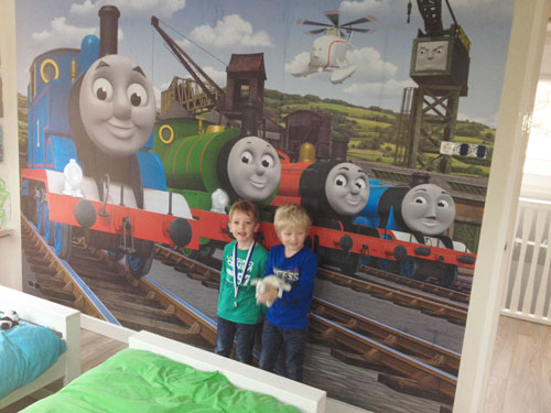 Gaaf Fotobehang bij Partners at Home