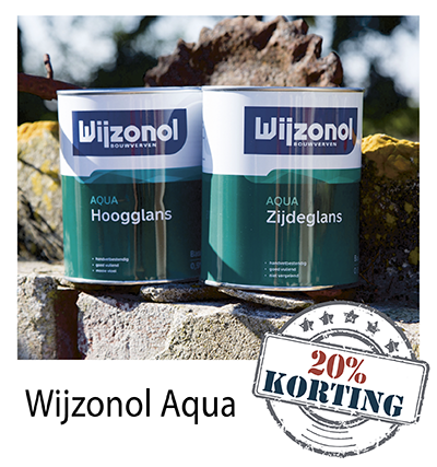 Sikkens Rubbol Rezisto en Wijzonol Aqua nu met 20% korting!
