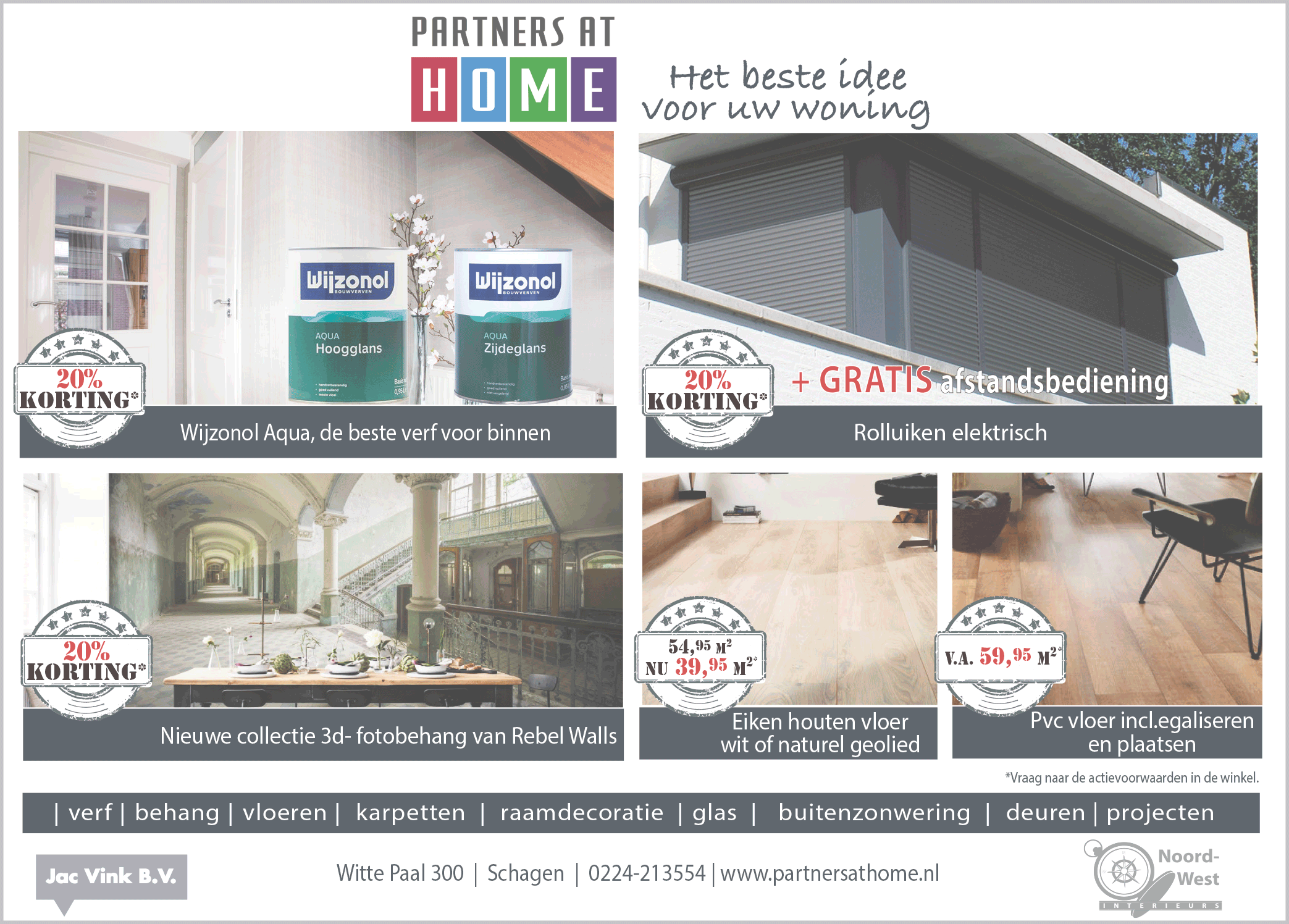 Partners at Home; Diverse november-acties