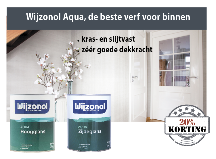 Wijzonol Aqua, de beste verf voor binnen