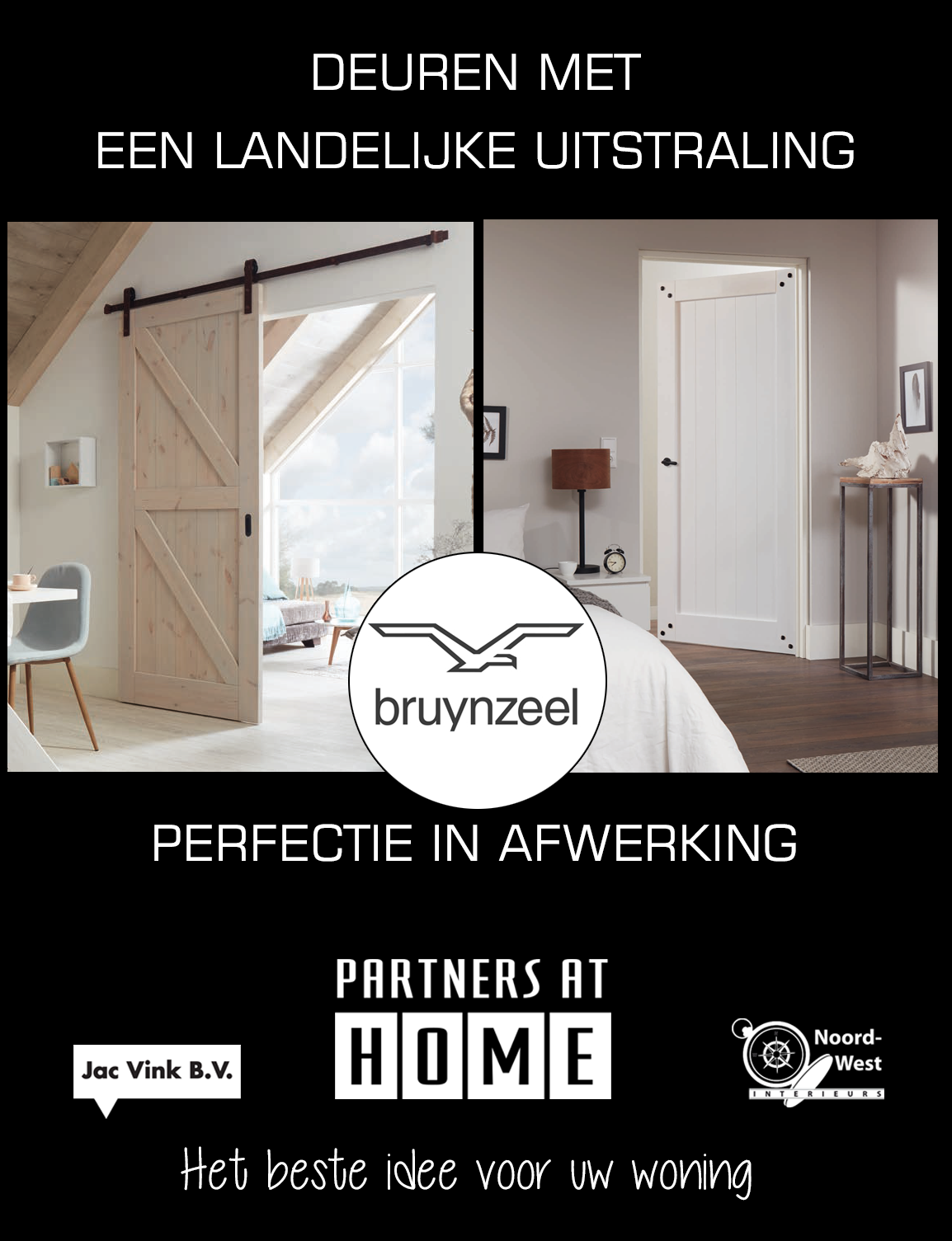 De binnendeuren van Bruynzeel