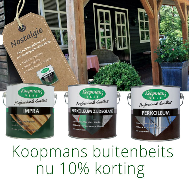 Koopmans buitenbeits voor uw buitenobjecten