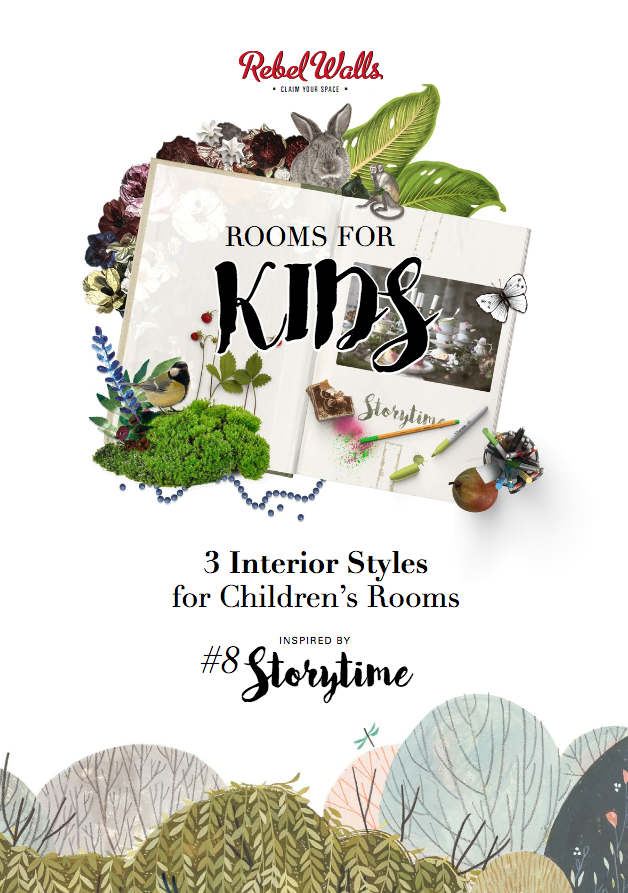 NO 8 - STORYTIME supergaaf kinderbehang in de collectie van RebelWalls