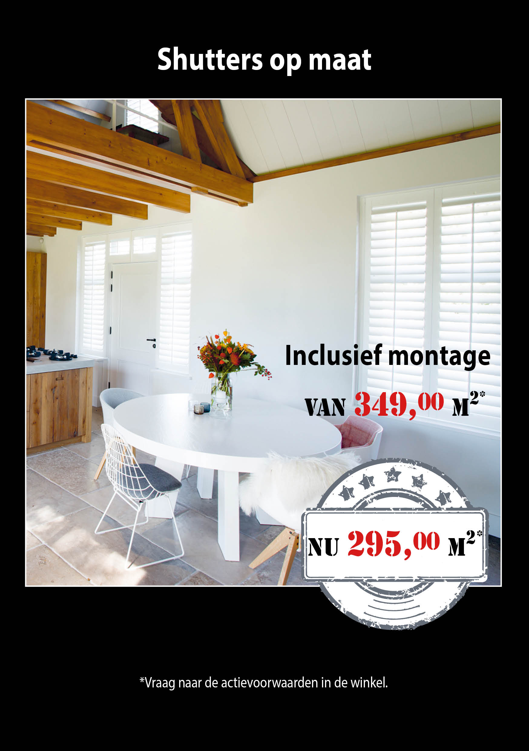 SHUTTERS VANAF €295,00 m2*