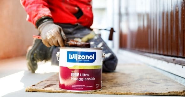 Verfadvies-Afplakken