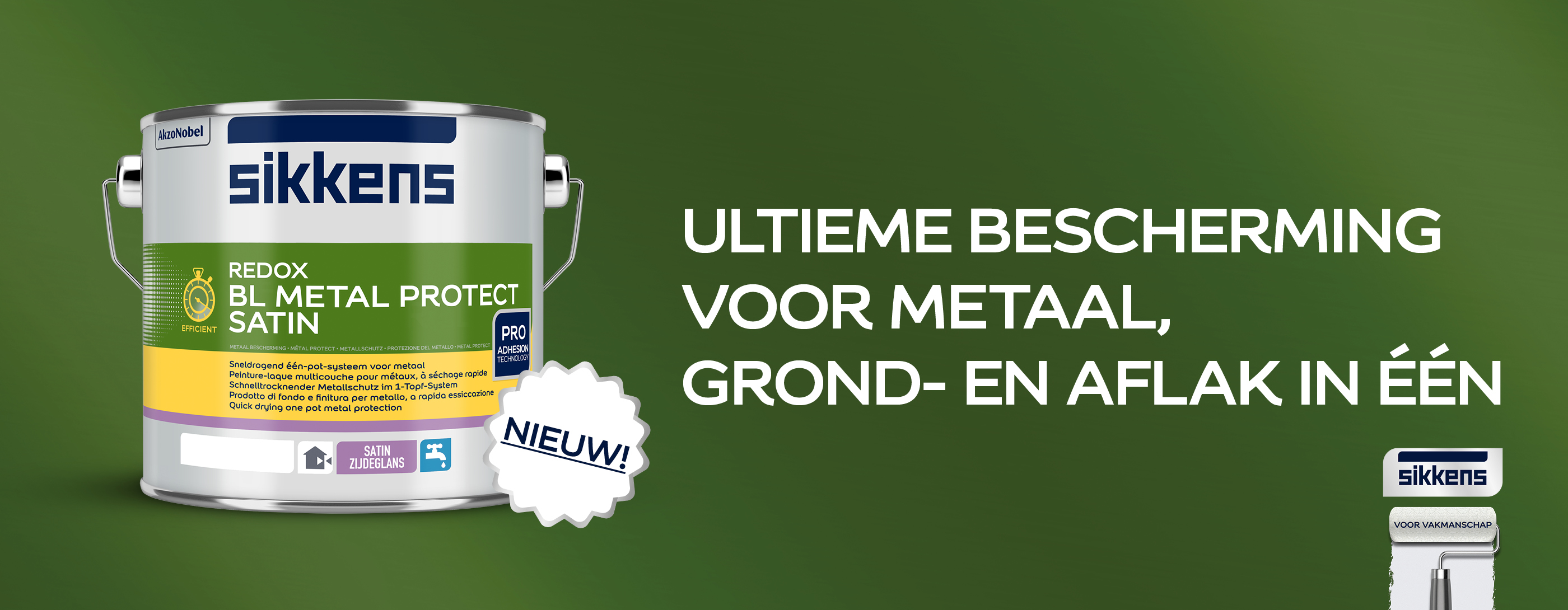 Sikkens Redox BL Metal Protect. Het nieuwe één-pot-systeem