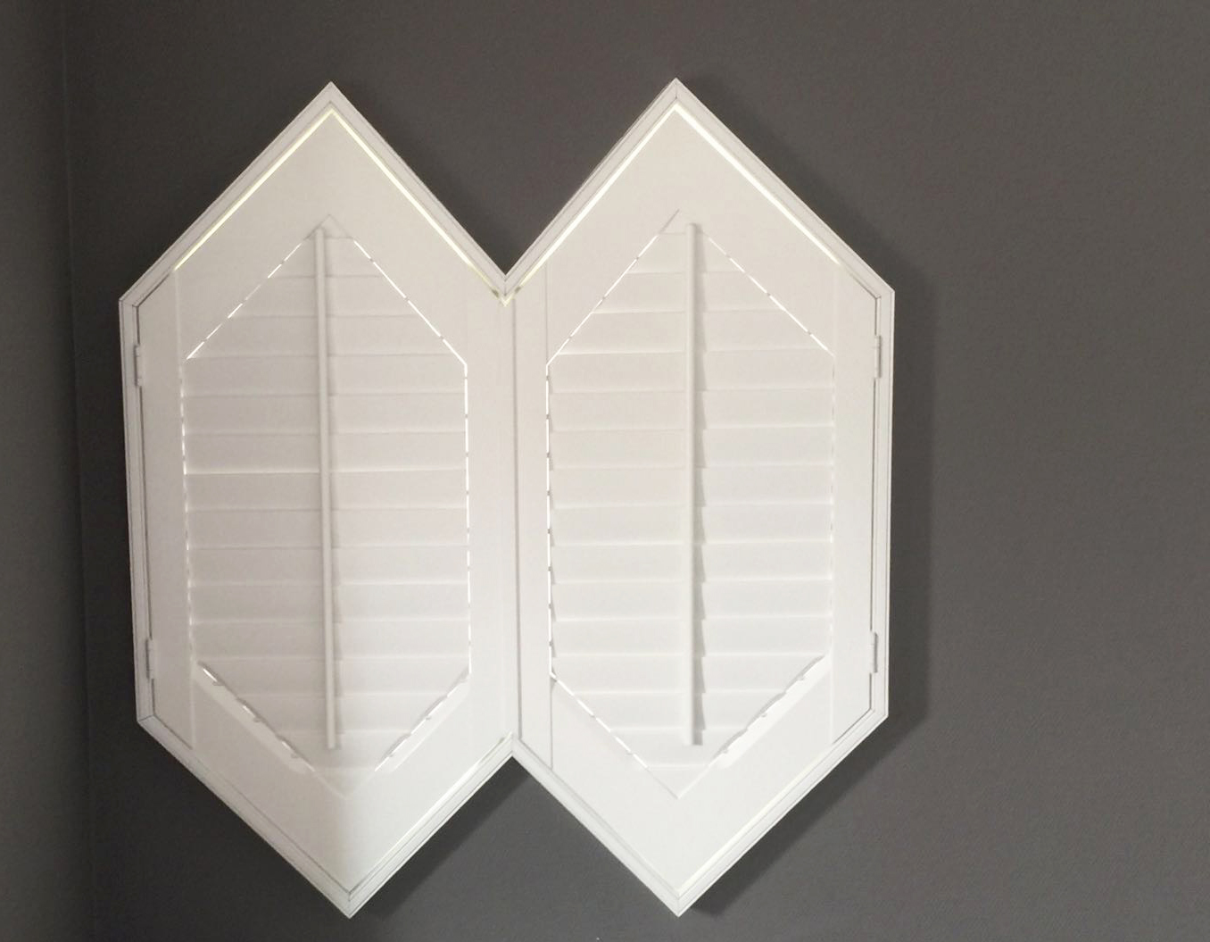 Shutters, ideaal voor het bekleden van speciale raamvormen!