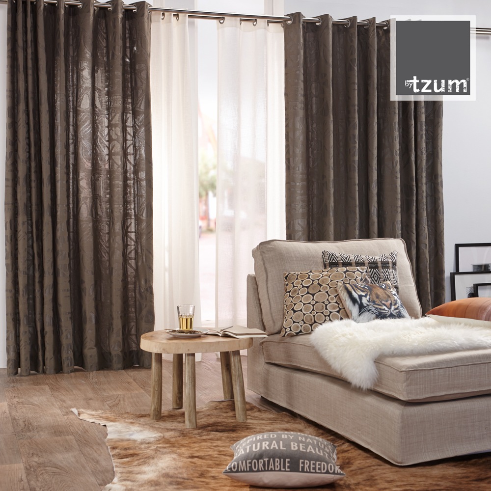 Grote collectie gordijnen en vitrages