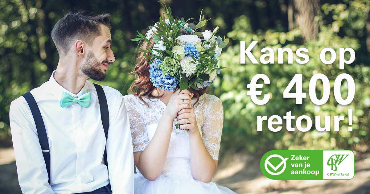 Kans op €400,00 retour