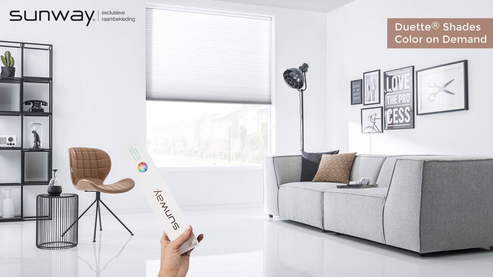 SUNWAY® Duette® Color on Demand Shades