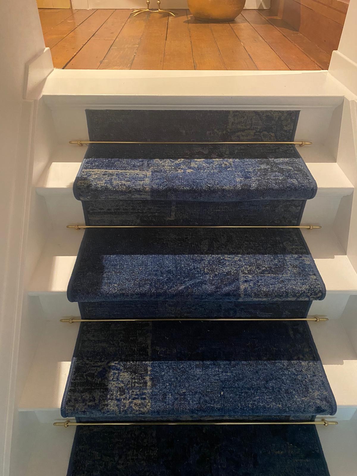 Mooie traploper met vintage look voor Klaver Makelaardij.