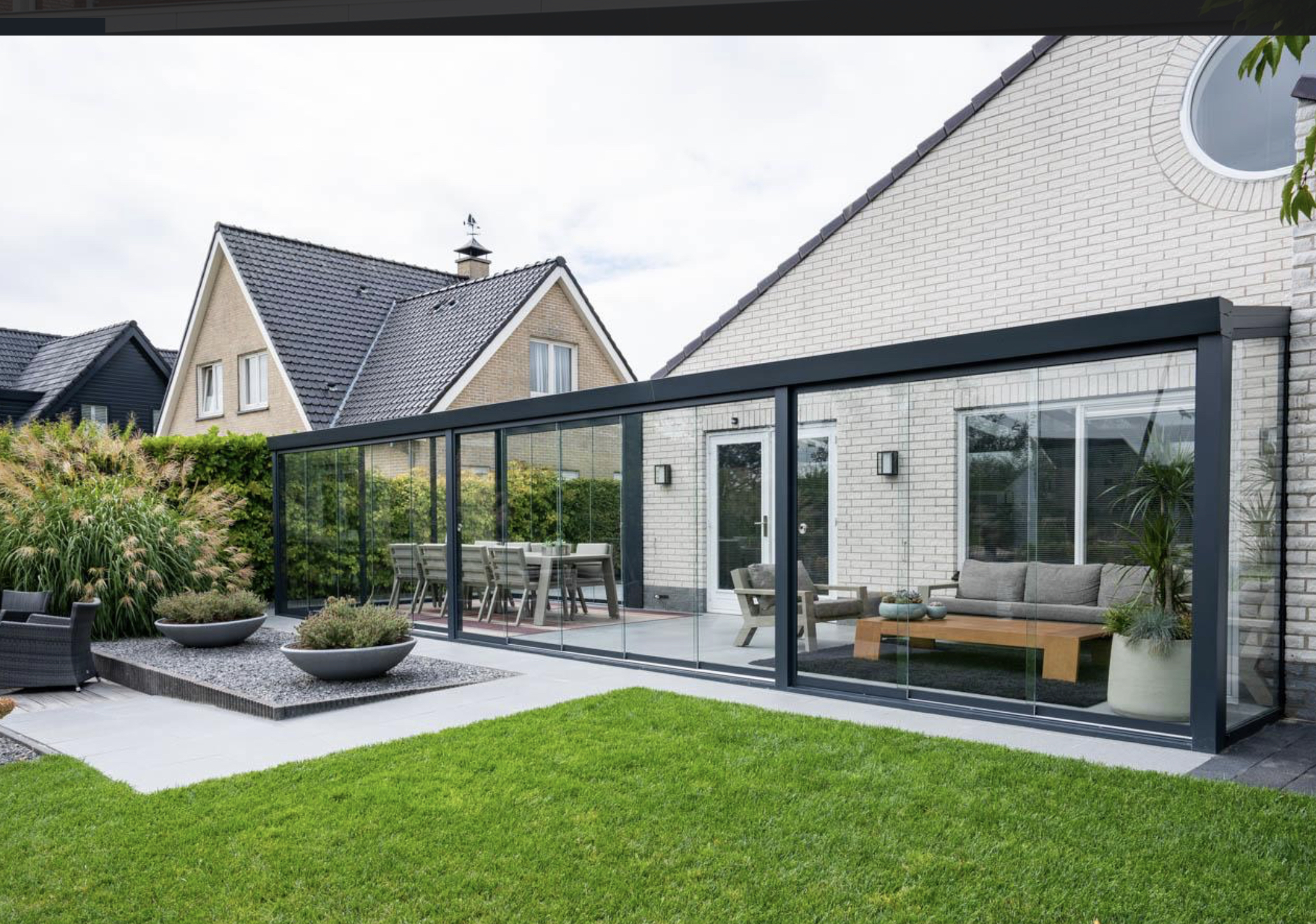 Giallo Terrasoverkapping