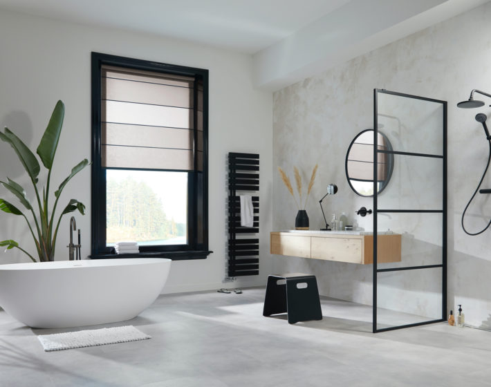 Nubuck shades-Chique & moderne raamdecoratie