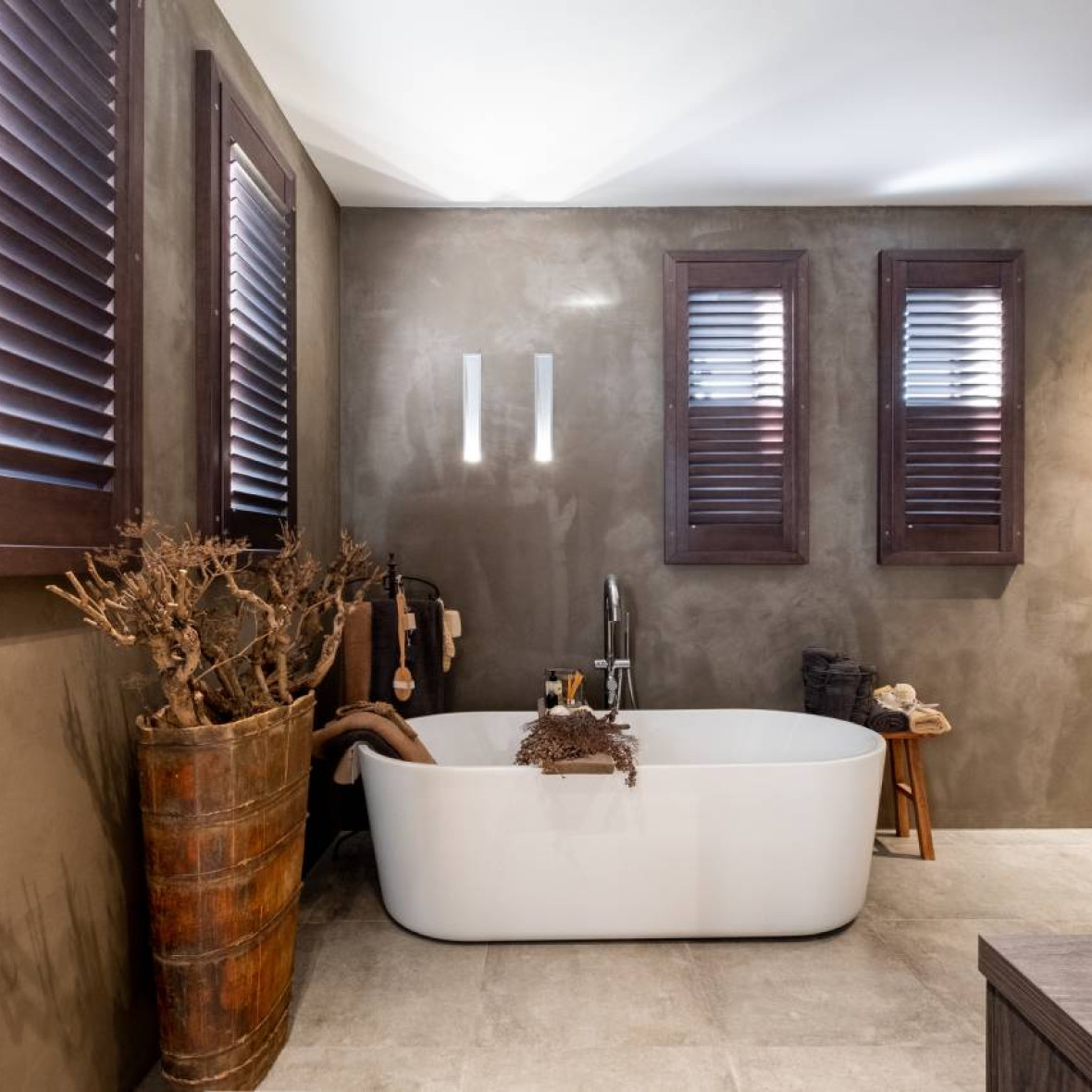 Kunststof shutters met aluminium kern