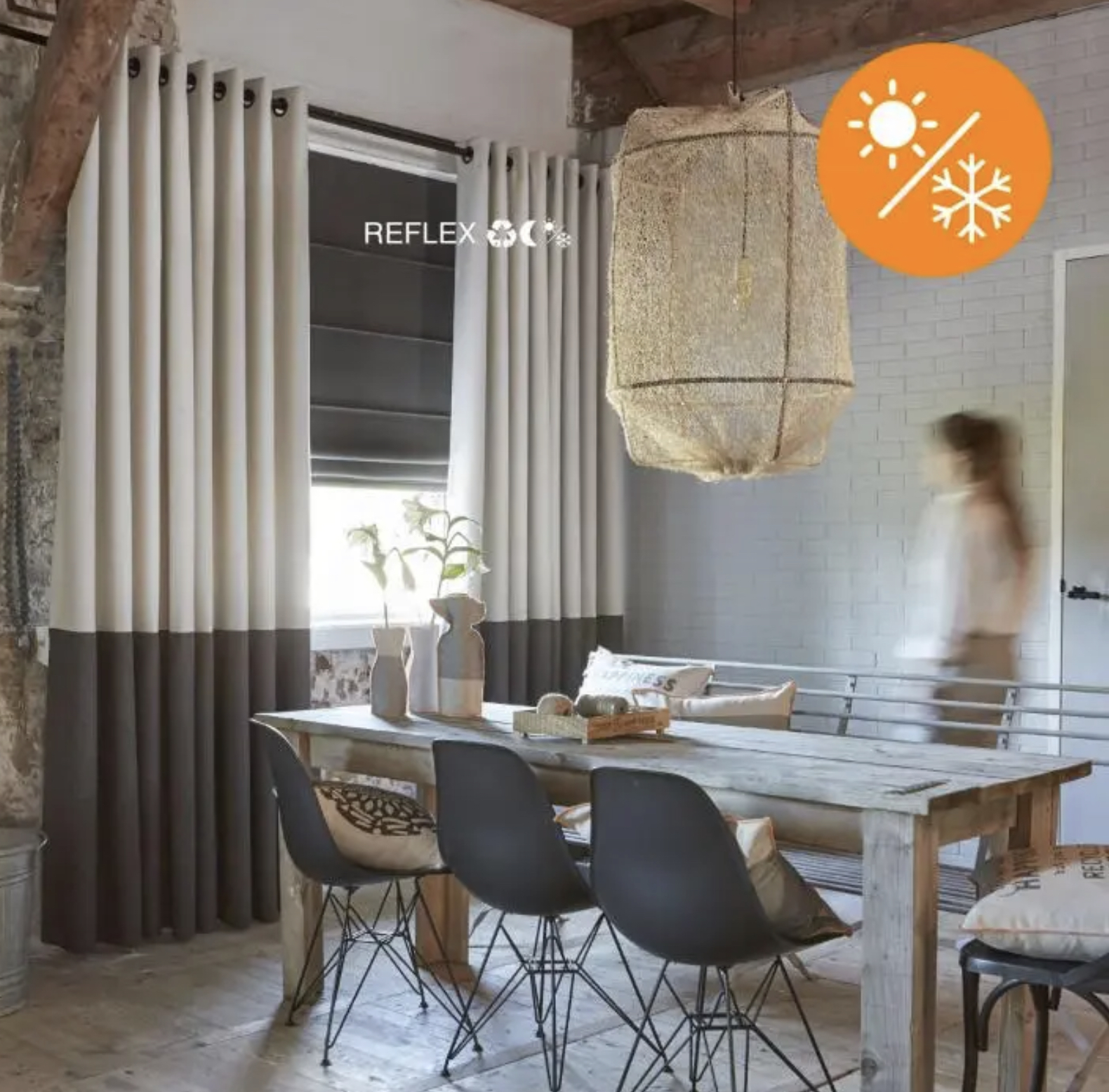 Isolerende gordijnen - hou de kou buiten